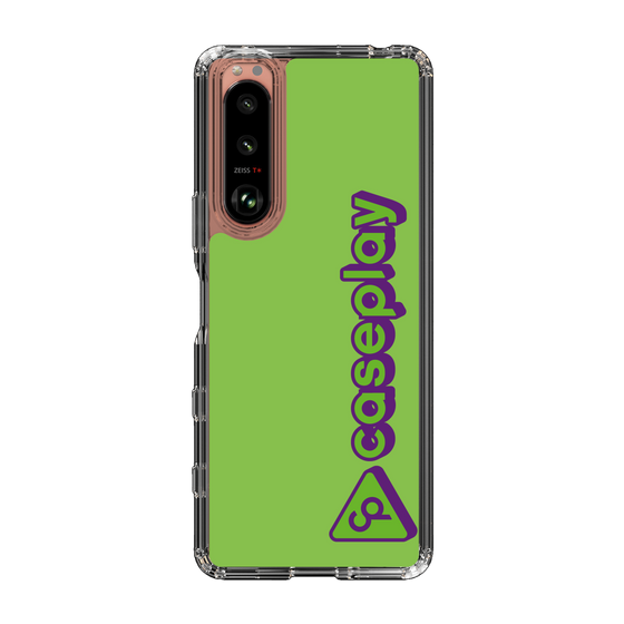 Slim Protection Case［ Original - CASEPLAY Logotype - Green ］