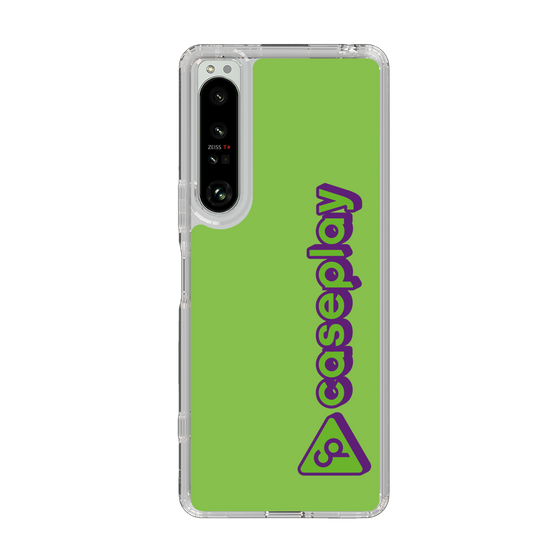 Slim Protection Case［ Original - CASEPLAY Logotype - Green ］
