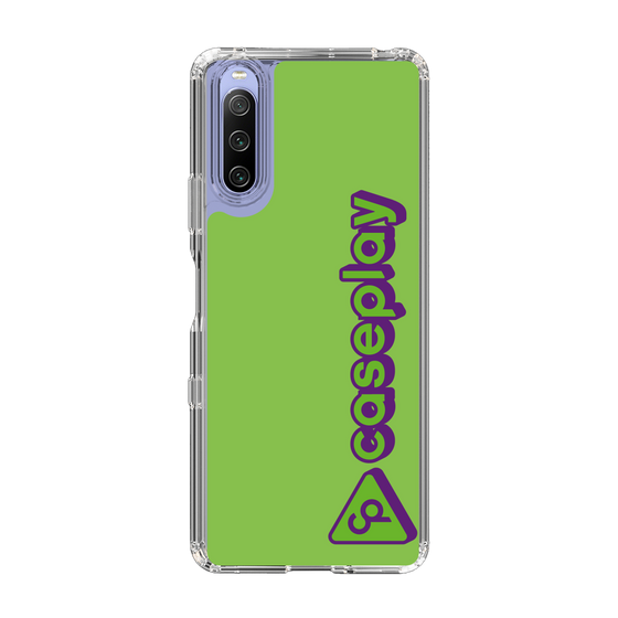 Slim Protection Case［ Original - CASEPLAY Logotype - Green ］