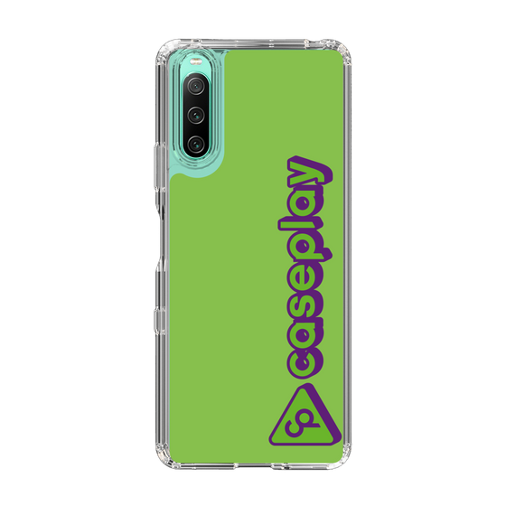 Slim Protection Case［ Original - CASEPLAY Logotype - Green ］