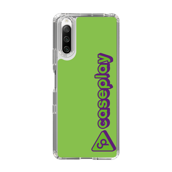 Slim Protection Case［ Original - CASEPLAY Logotype - Green ］