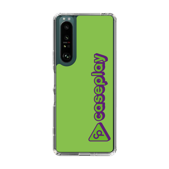 Slim Protection Case［ Original - CASEPLAY Logotype - Green ］