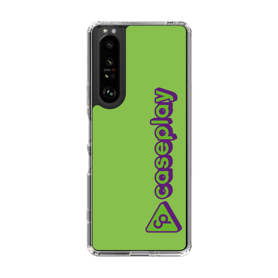 Slim Protection Case［ Original - CASEPLAY Logotype - Green ］
