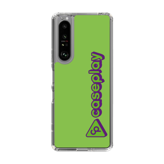 Slim Protection Case［ Original - CASEPLAY Logotype - Green ］