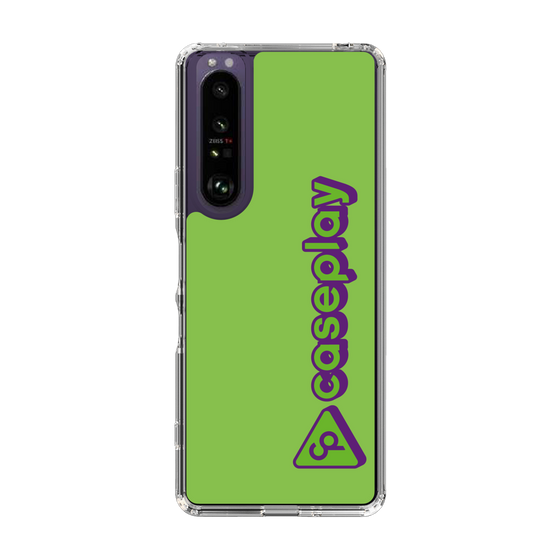 Slim Protection Case［ Original - CASEPLAY Logotype - Green ］