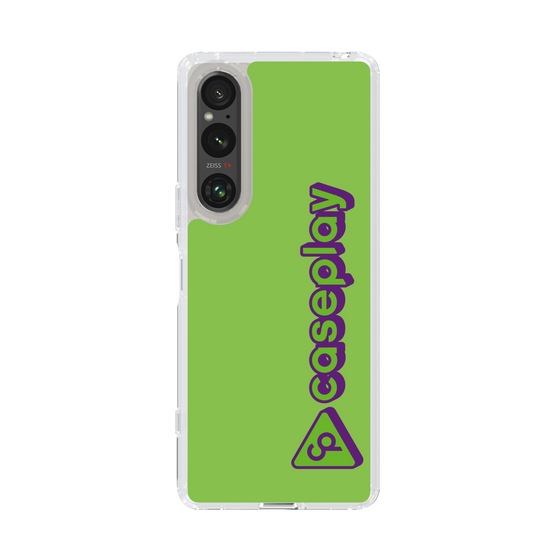 Slim Protection Case［ Original - CASEPLAY Logotype - Green ］