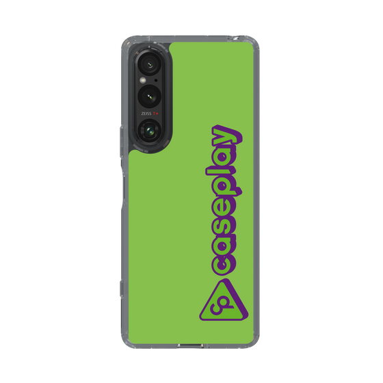 Slim Protection Case［ Original - CASEPLAY Logotype - Green ］