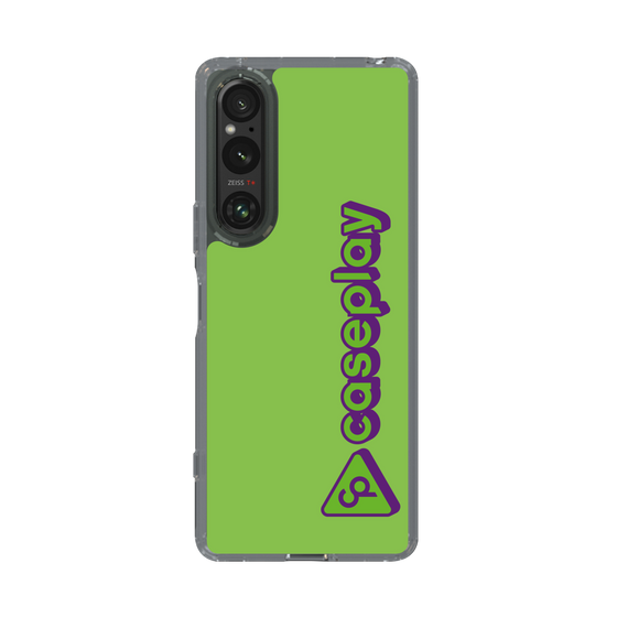 Slim Protection Case［ Original - CASEPLAY Logotype - Green ］