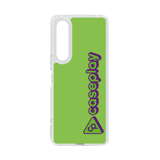Slim Protection Case［ Original - CASEPLAY Logotype - Green ］