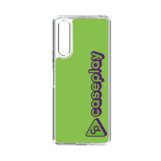 Slim Protection Case［ Original - CASEPLAY Logotype - Green ］