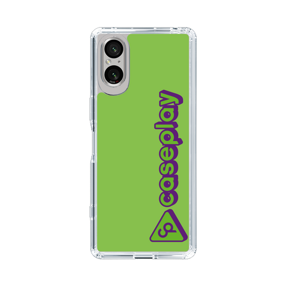 Slim Protection Case［ Original - CASEPLAY Logotype - Green ］