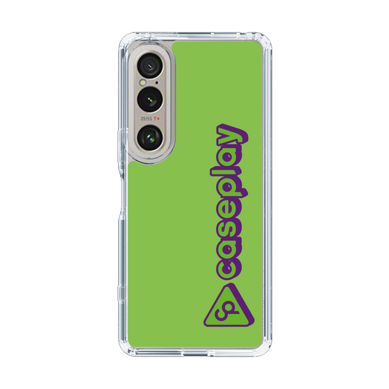 Slim Protection Case［ Original - CASEPLAY Logotype - Green ］