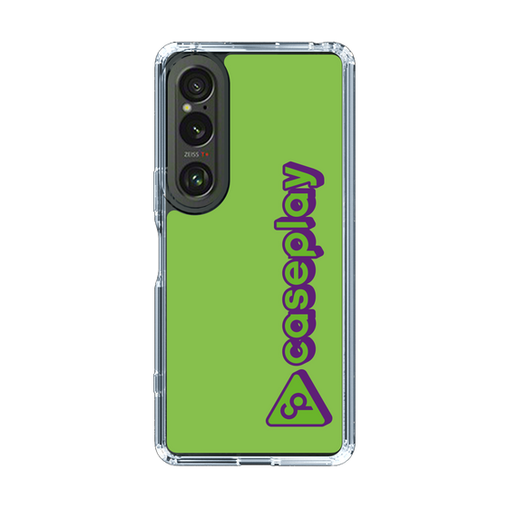 Slim Protection Case［ Original - CASEPLAY Logotype - Green ］