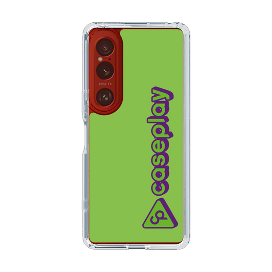 Slim Protection Case［ Original - CASEPLAY Logotype - Green ］