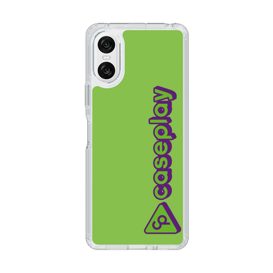 Slim Protection Case［ Original - CASEPLAY Logotype - Green ］