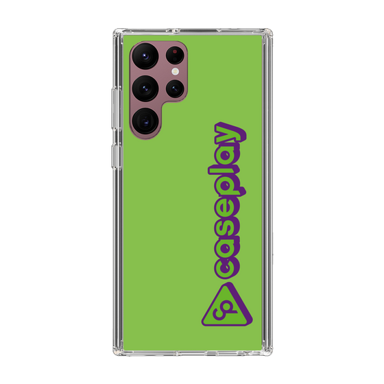 Slim Protection Case［ Original - CASEPLAY Logotype - Green ］
