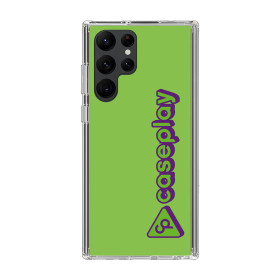 Slim Protection Case［ Original - CASEPLAY Logotype - Green ］