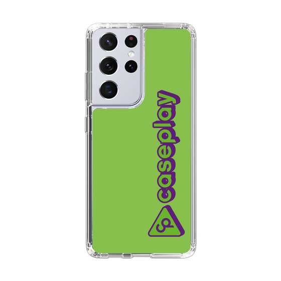 Slim Protection Case［ Original - CASEPLAY Logotype - Green ］