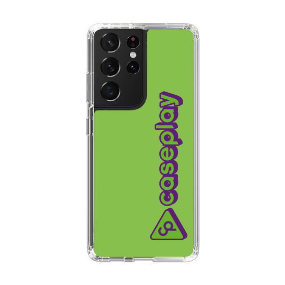 Slim Protection Case［ Original - CASEPLAY Logotype - Green ］