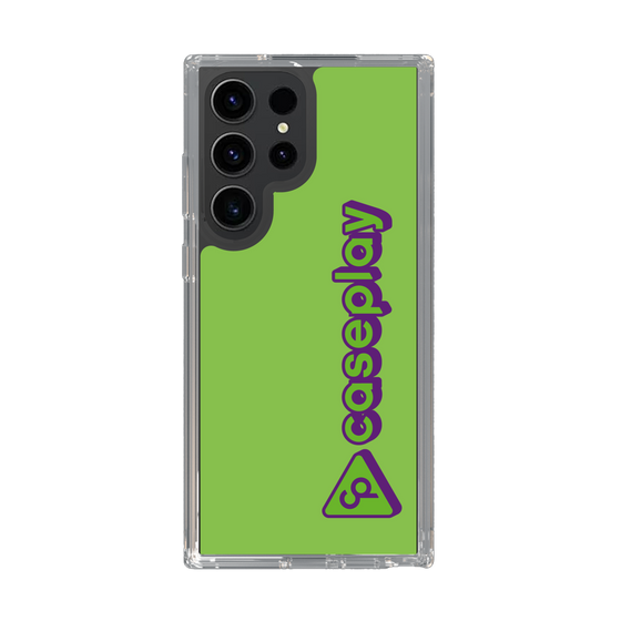 Slim Protection Case［ Original - CASEPLAY Logotype - Green ］
