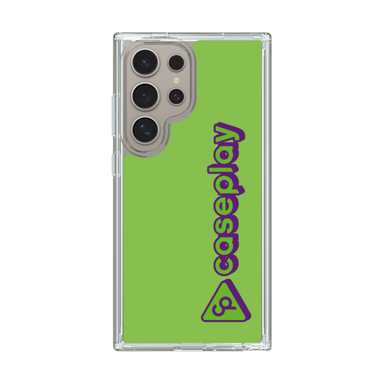 Slim Protection Case［ Original - CASEPLAY Logotype - Green ］