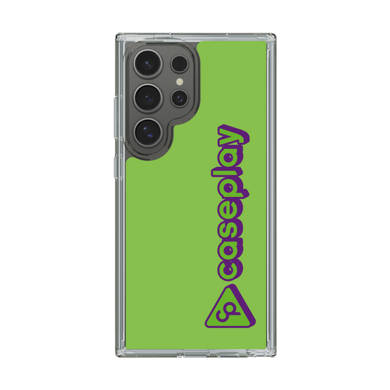 Slim Protection Case［ Original - CASEPLAY Logotype - Green ］