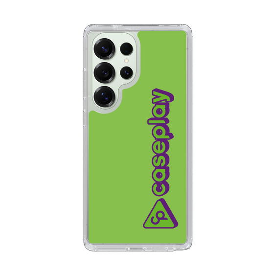 Slim Protection Case［ Original - CASEPLAY Logotype - Green ］