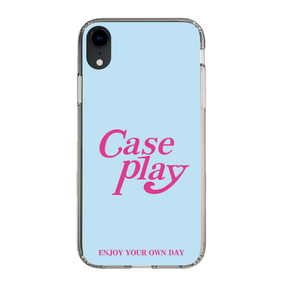 Slim Protection Case［ Original - ENJOY YOUR OWN DAY - Light Blue ］