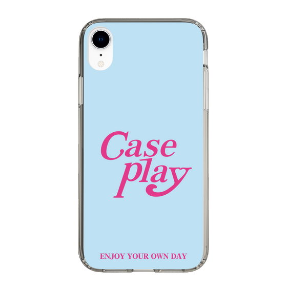 Slim Protection Case［ Original - ENJOY YOUR OWN DAY - Light Blue ］