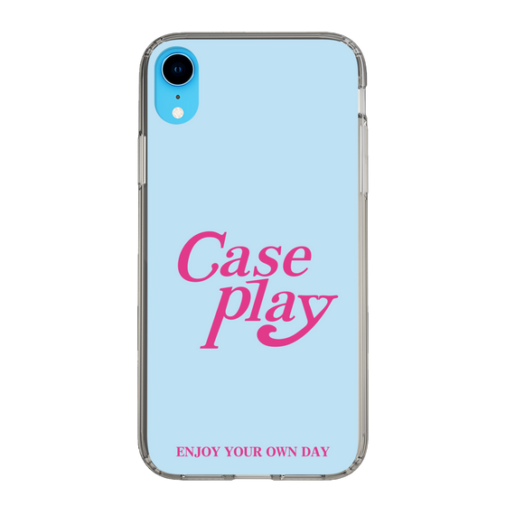 Slim Protection Case［ Original - ENJOY YOUR OWN DAY - Light Blue ］