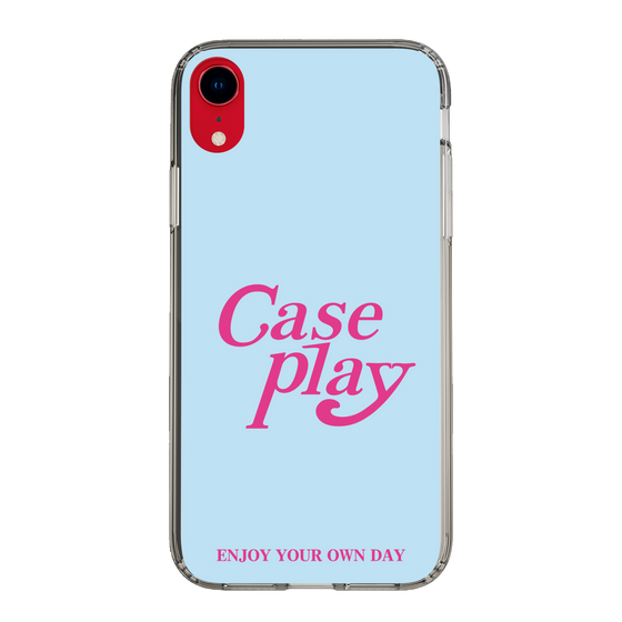 Slim Protection Case［ Original - ENJOY YOUR OWN DAY - Light Blue ］