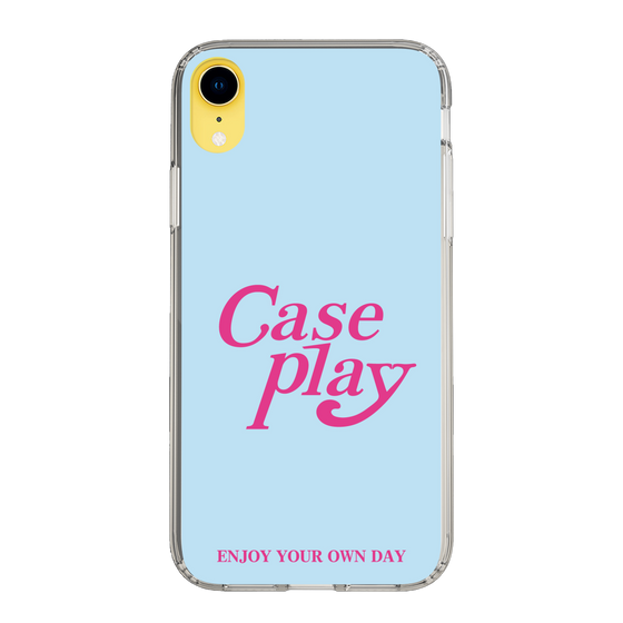 Slim Protection Case［ Original - ENJOY YOUR OWN DAY - Light Blue ］