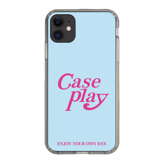 Slim Protection Case［ Original - ENJOY YOUR OWN DAY - Light Blue ］