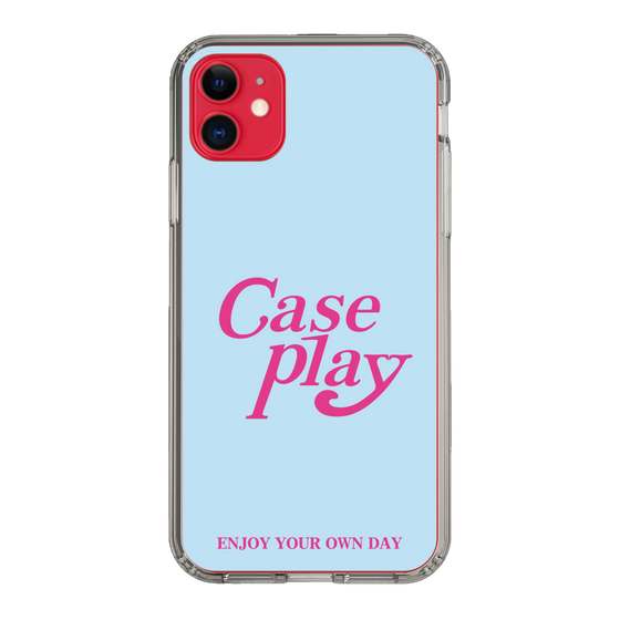 Slim Protection Case［ Original - ENJOY YOUR OWN DAY - Light Blue ］