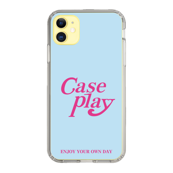 Slim Protection Case［ Original - ENJOY YOUR OWN DAY - Light Blue ］