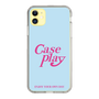 Slim Protection Case［ Original - ENJOY YOUR OWN DAY - Light Blue ］