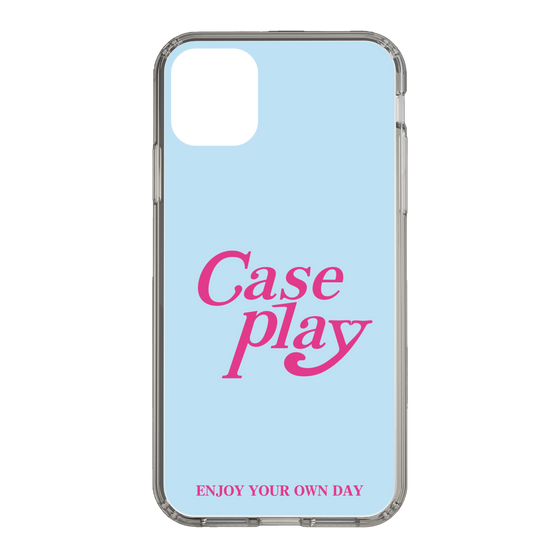Slim Protection Case［ Original - ENJOY YOUR OWN DAY - Light Blue ］
