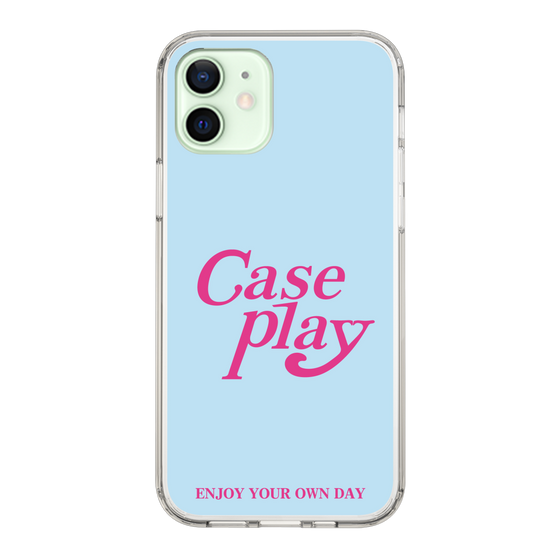 Slim Protection Case［ Original - ENJOY YOUR OWN DAY - Light Blue ］