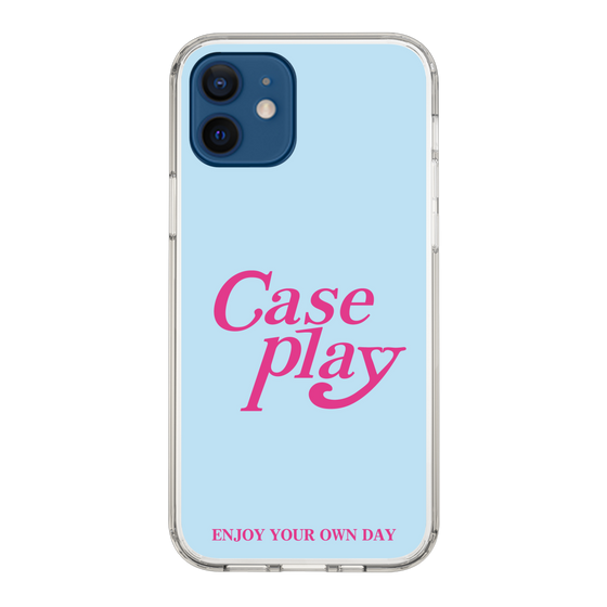 Slim Protection Case［ Original - ENJOY YOUR OWN DAY - Light Blue ］