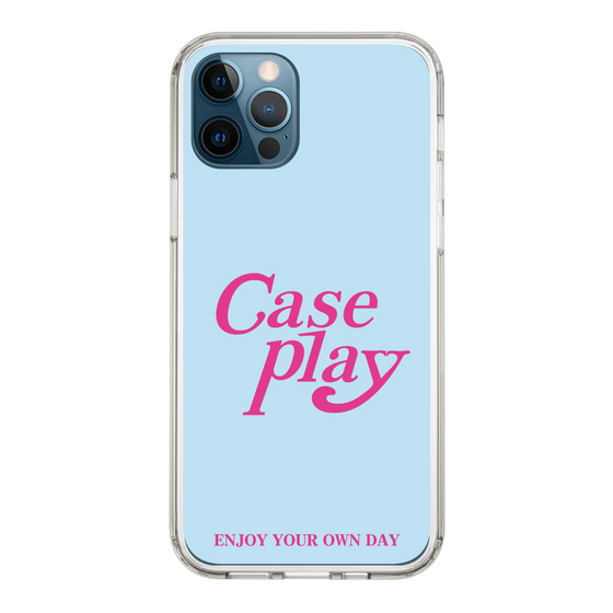 Slim Protection Case［ Original - ENJOY YOUR OWN DAY - Light Blue ］