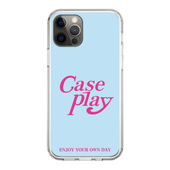 Slim Protection Case［ Original - ENJOY YOUR OWN DAY - Light Blue ］