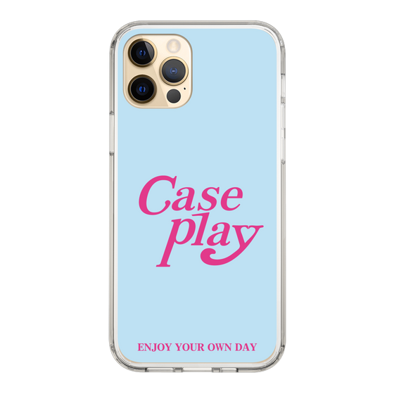 Slim Protection Case［ Original - ENJOY YOUR OWN DAY - Light Blue ］