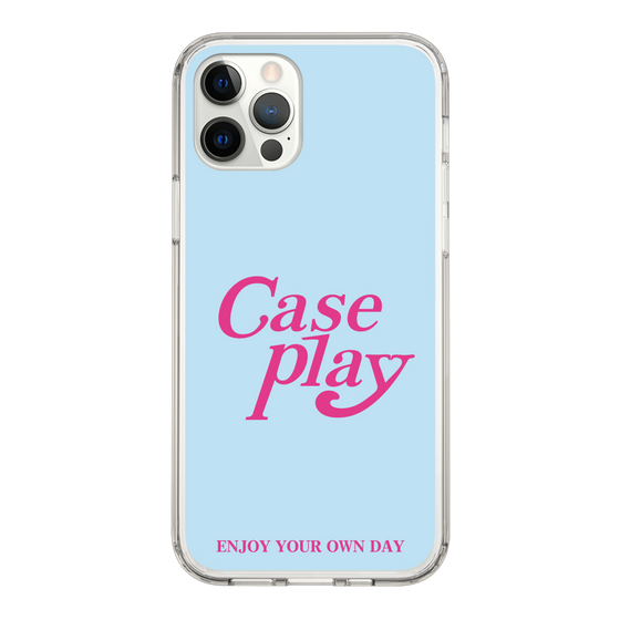 Slim Protection Case［ Original - ENJOY YOUR OWN DAY - Light Blue ］