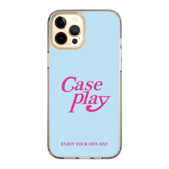 Slim Protection Case［ Original - ENJOY YOUR OWN DAY - Light Blue ］