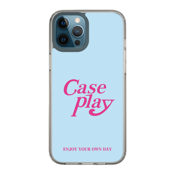 Slim Protection Case［ Original - ENJOY YOUR OWN DAY - Light Blue ］