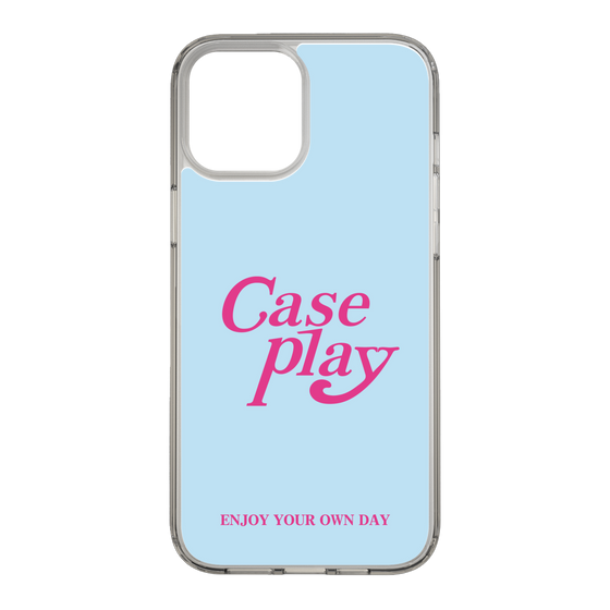 Slim Protection Case［ Original - ENJOY YOUR OWN DAY - Light Blue ］