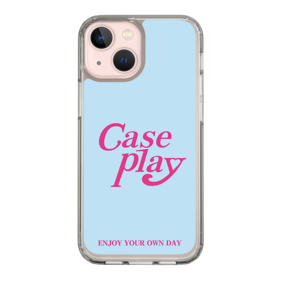 Slim Protection Case［ Original - ENJOY YOUR OWN DAY - Light Blue ］