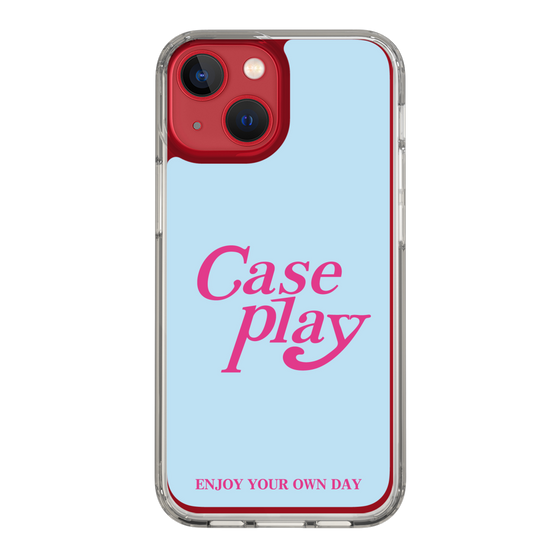 Slim Protection Case［ Original - ENJOY YOUR OWN DAY - Light Blue ］