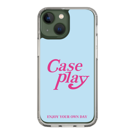 Slim Protection Case［ Original - ENJOY YOUR OWN DAY - Light Blue ］