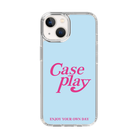 Slim Protection Case［ Original - ENJOY YOUR OWN DAY - Light Blue ］